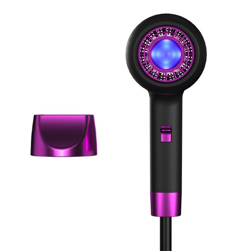

Electric Hair Brushes 1300W Dryer Carenegative Ion Smart Blu-ray Household Appliances HairDryer