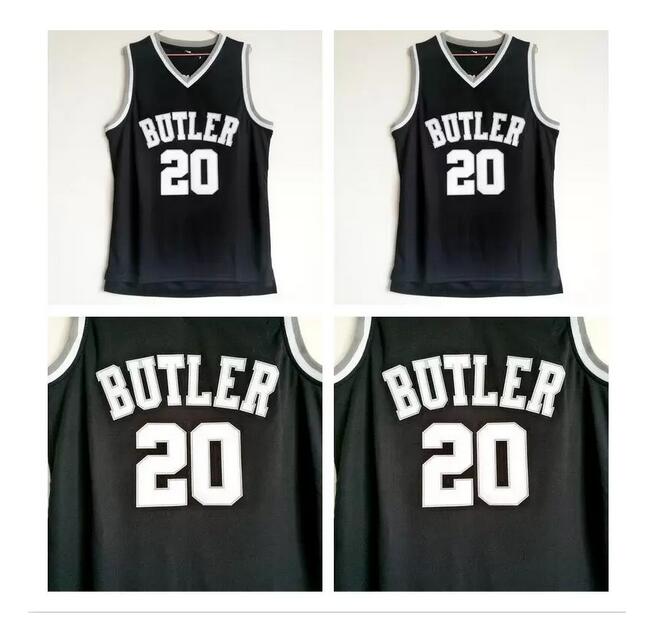 

#20 Gordon Hayward College Jerseys High Quality Men's Butler University Stitched Basketball Jerseys S-XXL