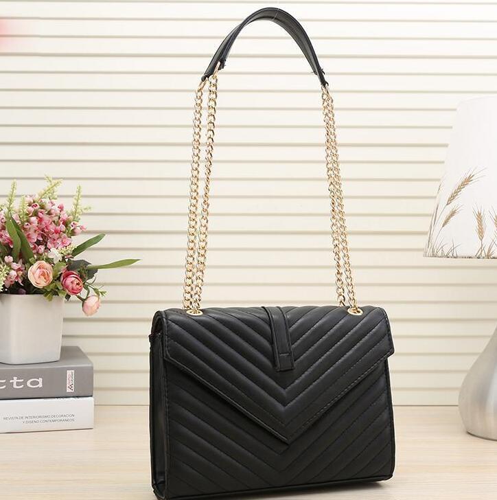 

2021 new high qulity bags classic womens handbags ladies composite tote PU leather clutch shoulder bag female purse BAG, Black