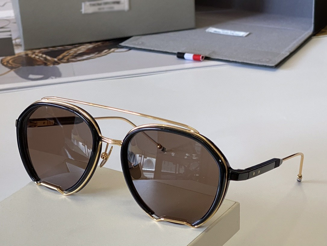 

Thom TB810 Top Original high quality Designer Sunglasses for mens famous fashionable retro luxury brand eyeglass Fashion design women glasses with box