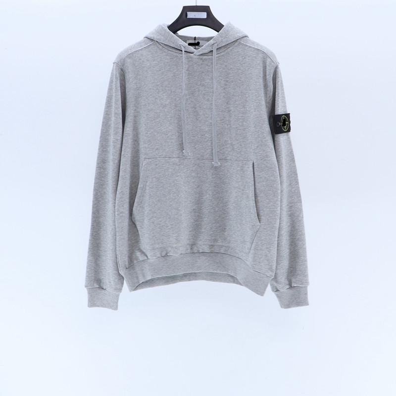 

21SS ISLAND Spring STONE Compass Badge Sleeve Patched jackets Women Men Pocket Coat Streetwear Turn Down Collars Windbreaker 0406029, Black;brown