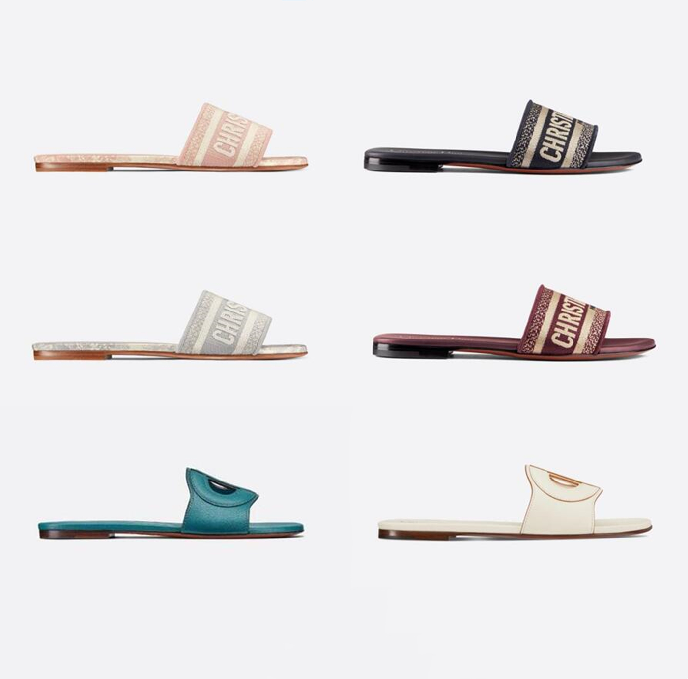 

Designer Arrivals Womens Summer Sandals Beach Slide Casual Slippers Ladies Comfort Shoes Print Leather Flowers Bee 36-42 With Box