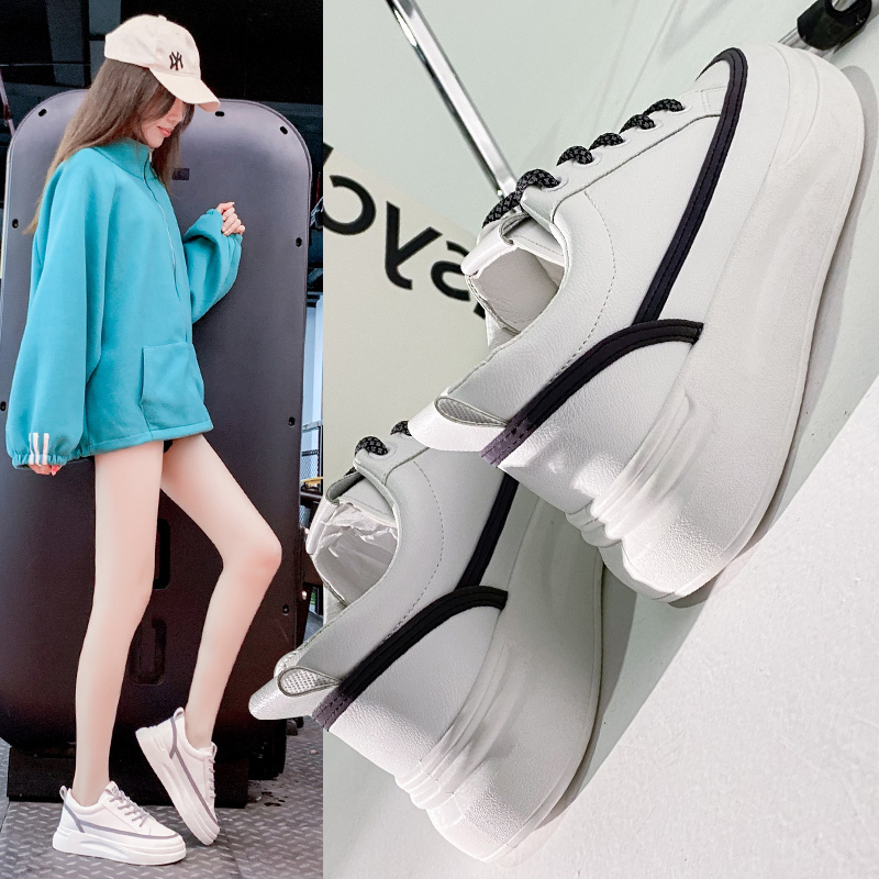 

Fashion Women's White Outdoor Soft Bottom Shoes Spring Fall Trainers Sports Sneakers Breathable and lightweight Mens Womens