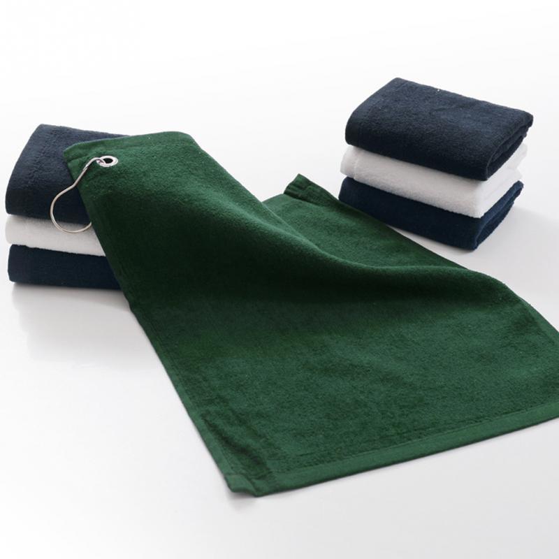 

Golf Training Aids 32*40cm Towel With Hook Cotton Soft 4 Colors Cleaning Drop Ship