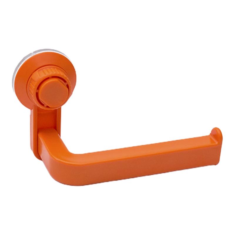 

Toilet Paper Holders Wall-Mounted Suction Cup Holder Tissue Towel Dispenser