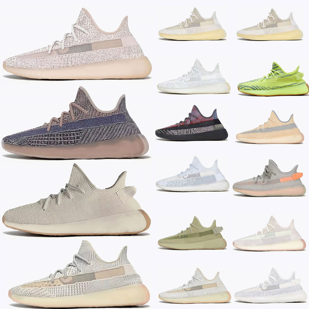 

2021 kanye v2 west fade Cinder reflective earth Oreo running shoes Runner desert sage yecher Yecheil Black Static men women sports sneaOK8o#