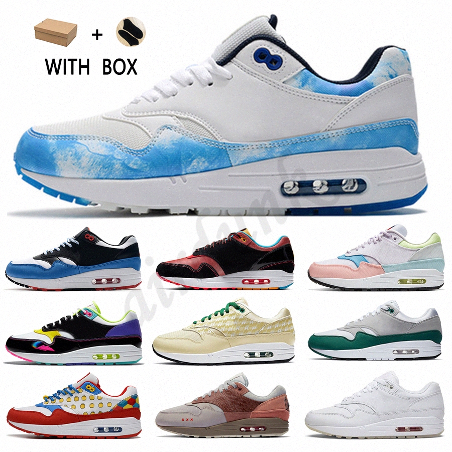 

[With box]2021 Fashion Denham 1s men run shoes Amsterdam n7 London 1 Evergreen Aura Magma Orange Womens Mens Trainers sports Sneakers sJEte#
