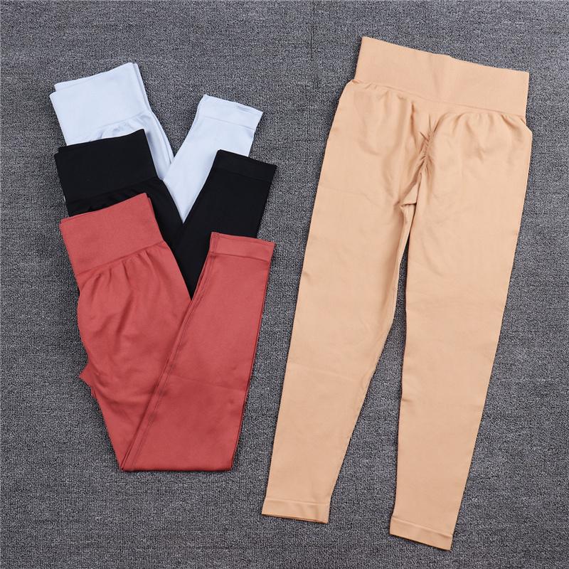 

Yoga Outfit Seamless Sport Female Leggings Women High Waist Scrunch Anti Cellulite Push Up Pants Workout Acitve Fitness Gym Sportwear