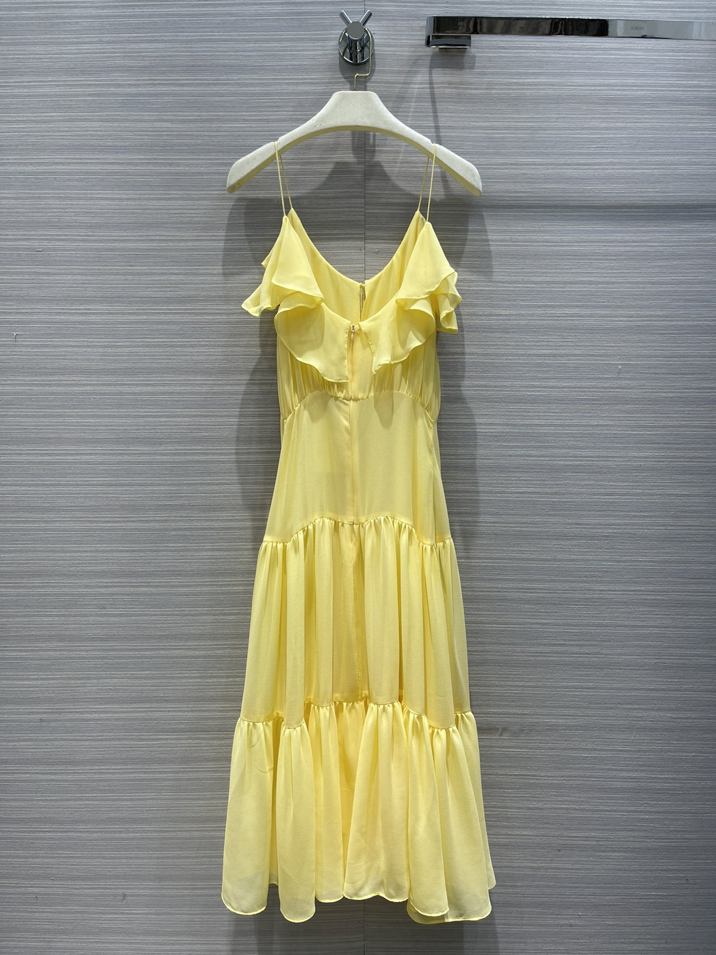 

Milan Runway dresses 2021 Summer Spaghetti Strap Panelled Women's Designer Dress Brand Same Style skirtS 0403-8, Black