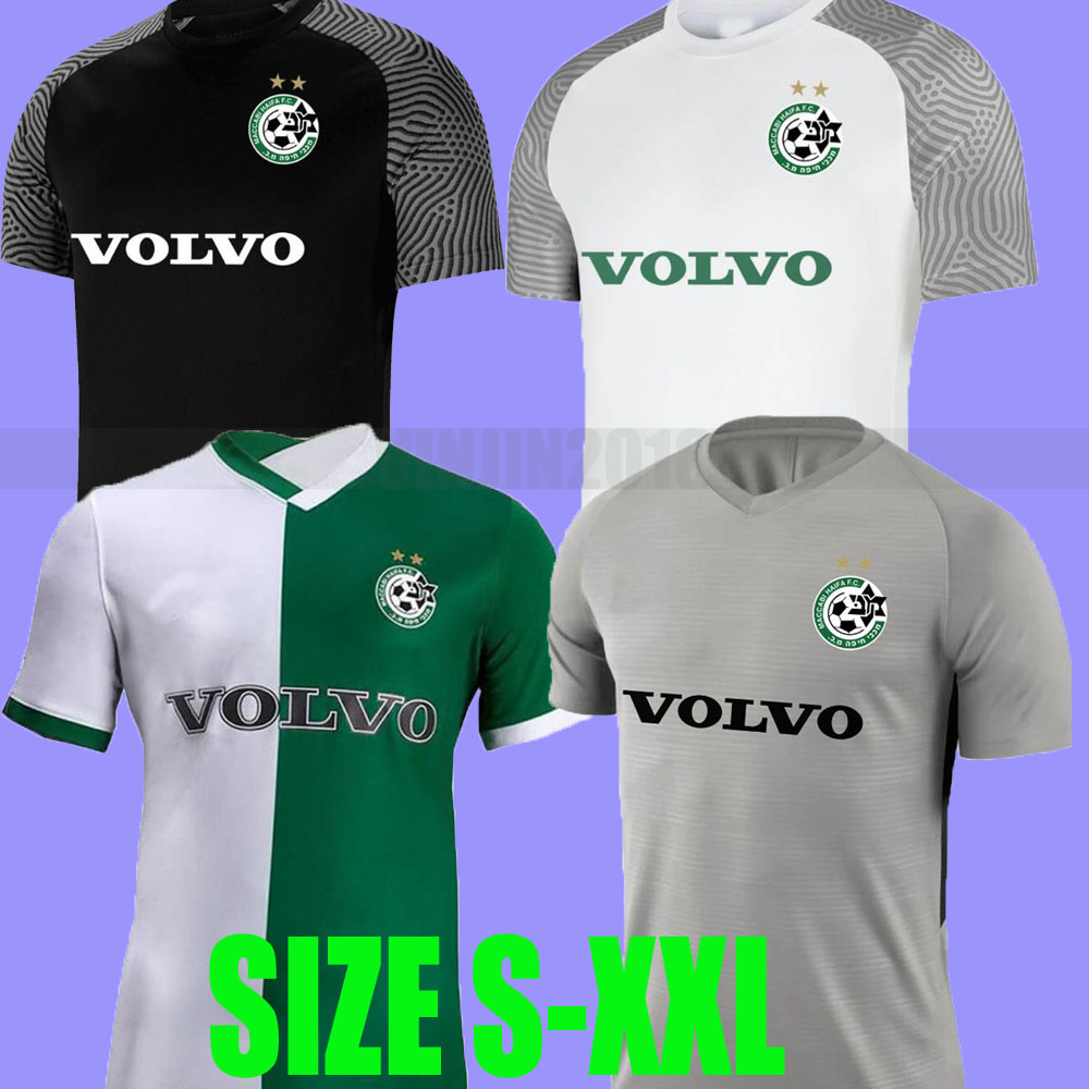 

21 22 Maccabi Haifa soccer jerseys 2021 202 home Neta Lavi Omer Atzili Ali Mohamed Dolev Haziza Tjaronn Chery football shirts uniforms adult kit Camiseta top