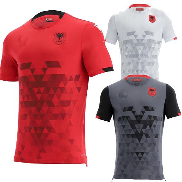 

2021 Albania SOCCER JERSEYS KUMBULLA 15 DJIMSITI 6 BARE 7 2022 21 22 ISMAJLI 18 LACI 14 JERSEY HOME AWAY THIRD