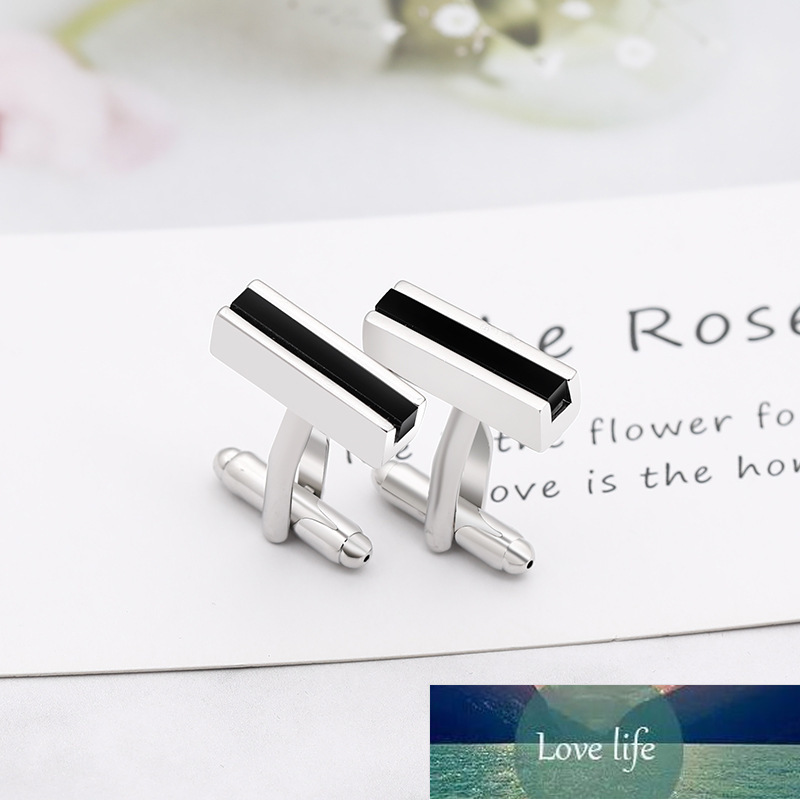 

Men's jewelry shirt button vintage cufflinks, blue black cufflinks, high-quality wedding gifts, jewelry Factory price expert design Quality Latest Style Original