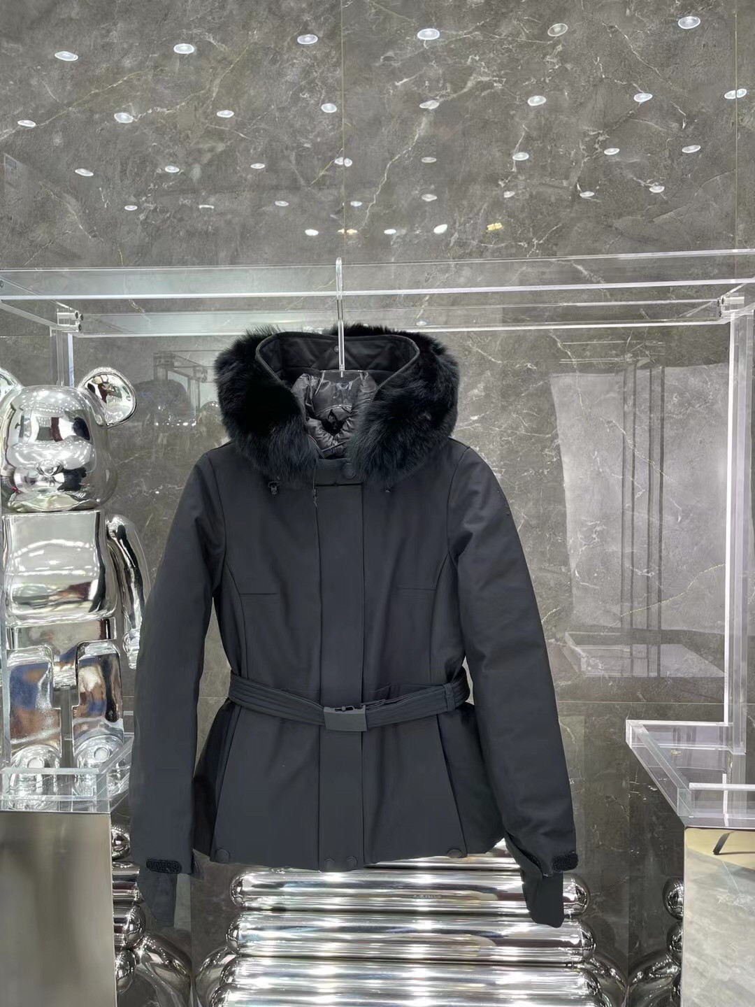 

Womens Winter Jackets Parka Women Classic Casual Down Coats Luxury Outdoor Warm Jacket High Quality Designer Lady Coat Outwear a, Black