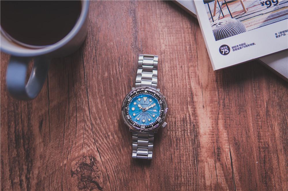 

Wristwatches Diving Watch SBBN017 Blue Dial Rotating Ceramic Bezel Sapphire 300M WR NH35 Automatic Movement Men Watches