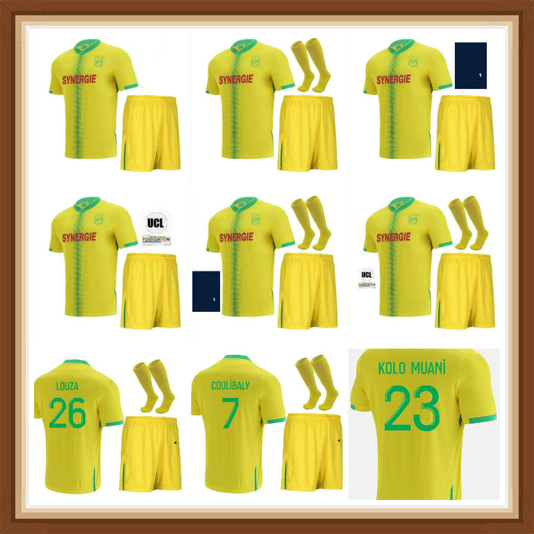 

2021 FC Nantes BLAS SIMON Soccer Jerseys 2022 KOLO MUANI Maillots De Foot CYPRIEN EMOND COULIBALY AUGUSTIN CHIRIVELLA A.TOURE GIROTTO Football Shirt Kit Uniforms, Yellow