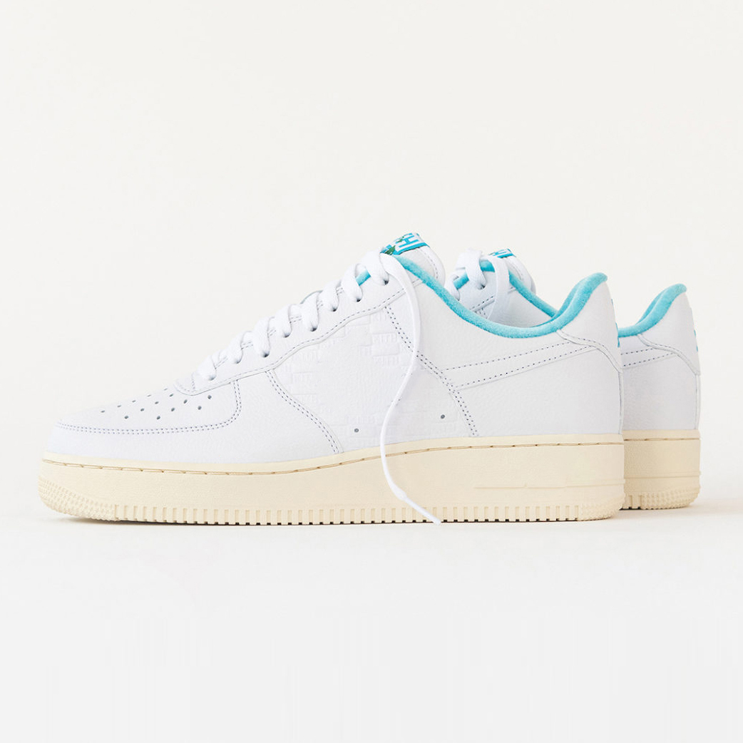 

Kith x 1 low mens running shoes Hawaii White Blue Lagoon Aloe Verde men women trainers sports sneakers DC9555-100 with box 36-45