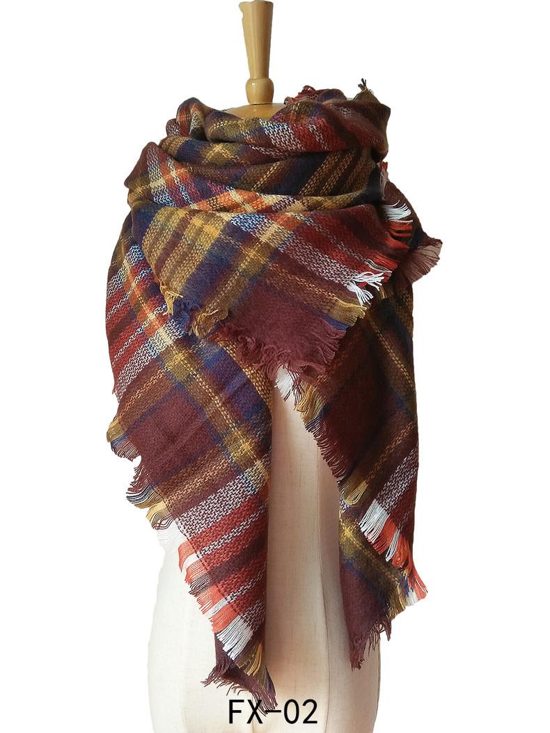 

Scarves All-match Four Seasons Large Size Square Scarf Shawl Solid Color Black
