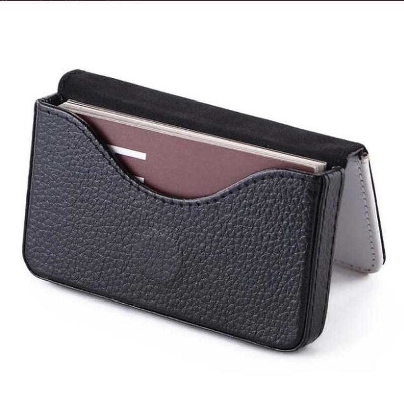 

Card Holders 10pcs Sublimation DIY White Blank Cover Business Folder Holder, Black