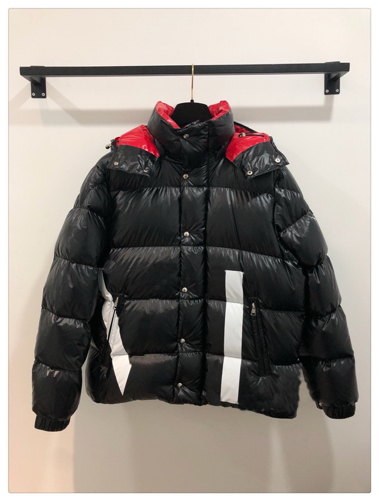 

Men Casual Down Jacket Down Coats Mens Outdoor Hooded Warm Feather Winter Coat fashion outwear jacket 90% down Men's coat, Black