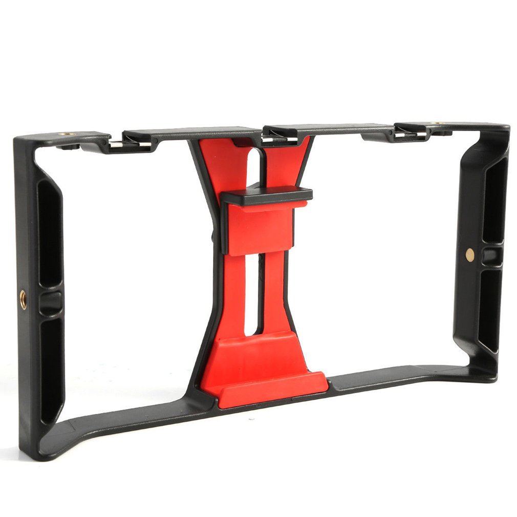 Video Camera Kooi Stabilisator Film Make Rig For Smart Telephone Video Rig Mobile Telephone Hand Grip Bracket Holder Stabilizer-image-693290714