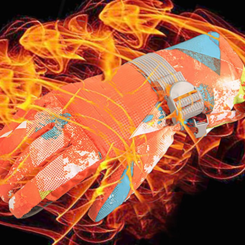 

Sports Gloves 1 Pair Outdoor Ski Winter Warm Unisex Snowboard Thicken Waterproof Climbing Touch Screen, Black