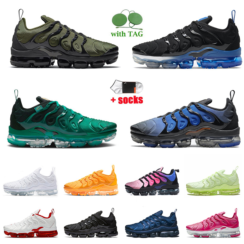 

Tn Plus Mens Top Cushion Running Shoes Dark Russet Triple Black Royal Griffey Navy Blue University Hyper Violet Atlanta Red Men Womens Outdoor Sneakers, D35 black noble red 40-45