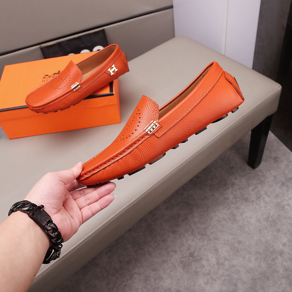 

Genuine Leather Men Shoes Casual Luxury Brands Formal Mens Loafers Moccasins Black Breathable Slip on Male Boat Shoe Plus Size 45, #01