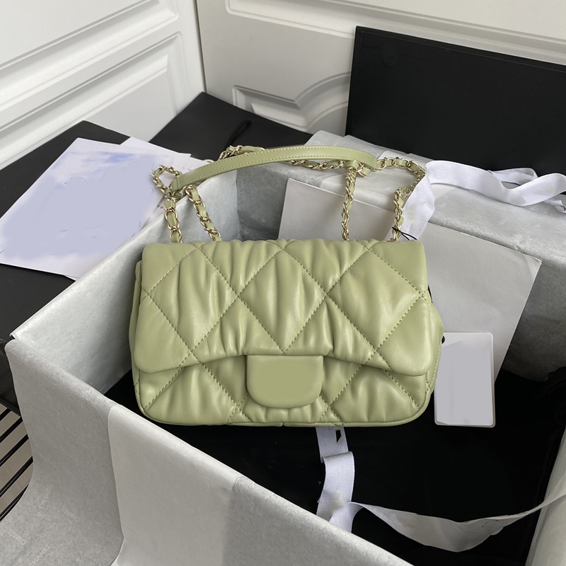 

2020 New style With metal chain Coriaceous softness Fashionable joker Luxurious nobility Internal zipper bag Large capacity and space AS2233 graceful bag