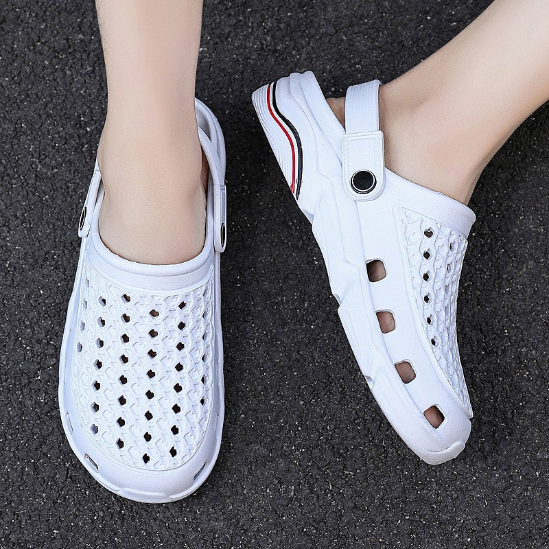 

top fashion men womens sport trainer size hole sandals shoes trend casual summer 2021 beach dual-use outdoor men's Baotou sandal and slippers code: 28LL-189, 65904