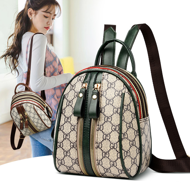 Womens Shoulder Bag Mini Backpack Fashion Western Style schoolbag Summer Students