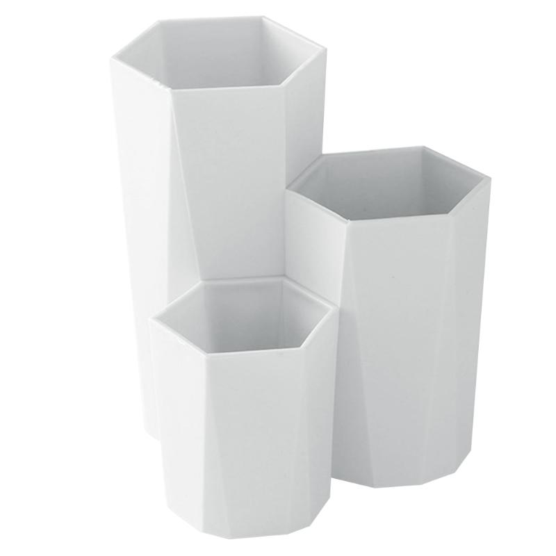 

Storage Boxes & Bins Cosmetic Jewelry Lipstick 3 Lattices Tools Bathroom Accessory Bedroom Case Pencil Makeup Brush Box Table Organizer