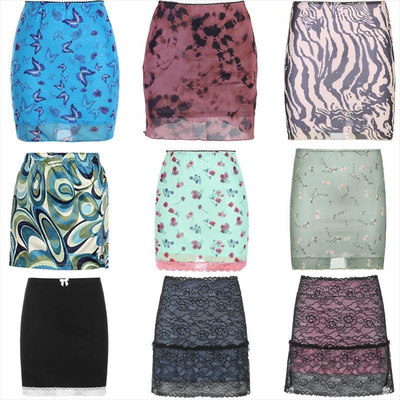 

Korean Style Mini Bodycon Womens Skirt Kawaii High Waist Ruffle Hem Short Straight Y2k Aesthetic 90s Vintage Women Streetwear, Black