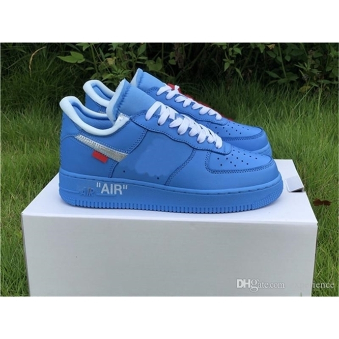 

Shoes NiMCA Authentic Low 1 White University Blue Off '07 MoMA Air Volt Black White Sail Forces Men Outdoor Virgil Ablo