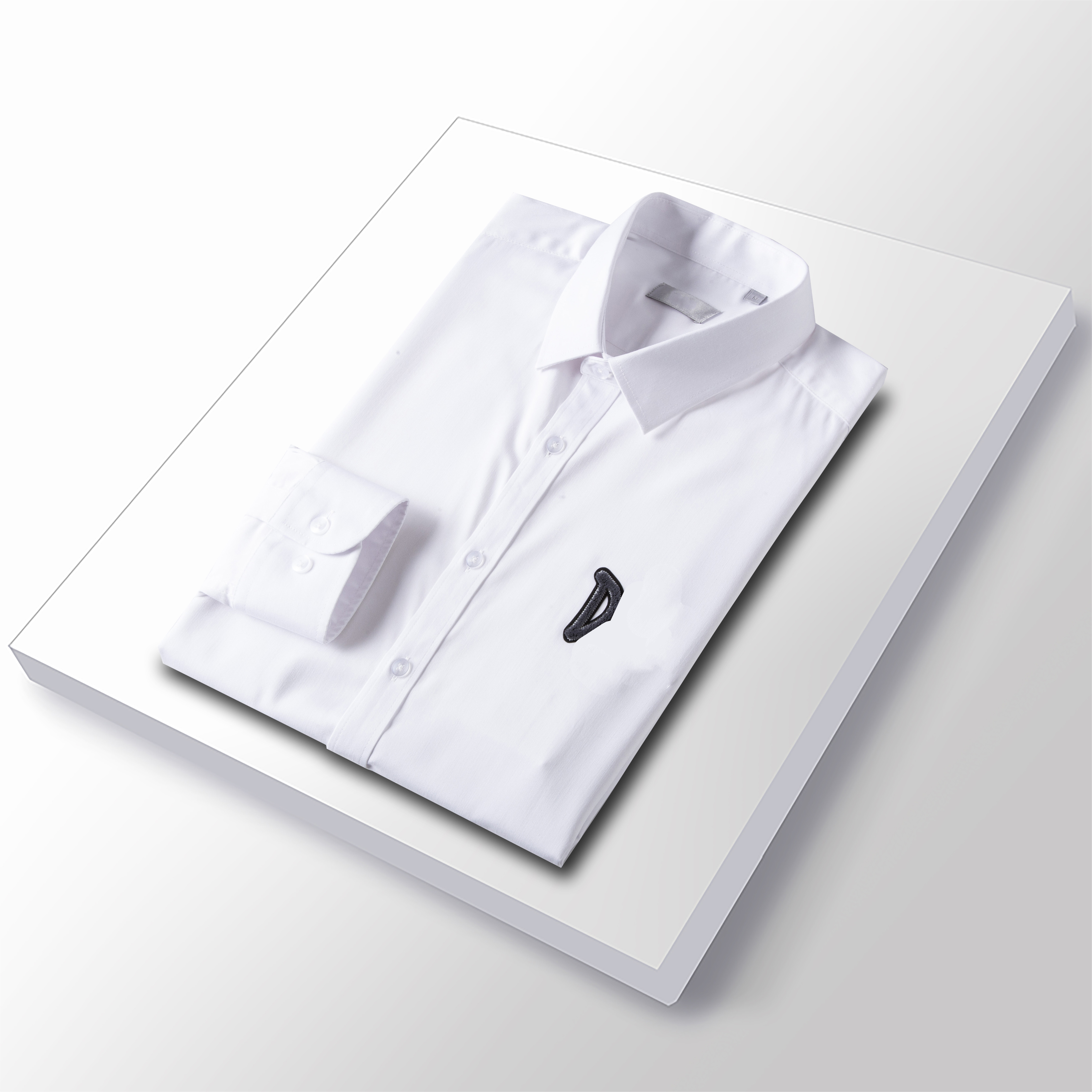 2021European British early shirt spring summer latest letter full print men women breathable mixed cotton casual slim# M-3XLmen02