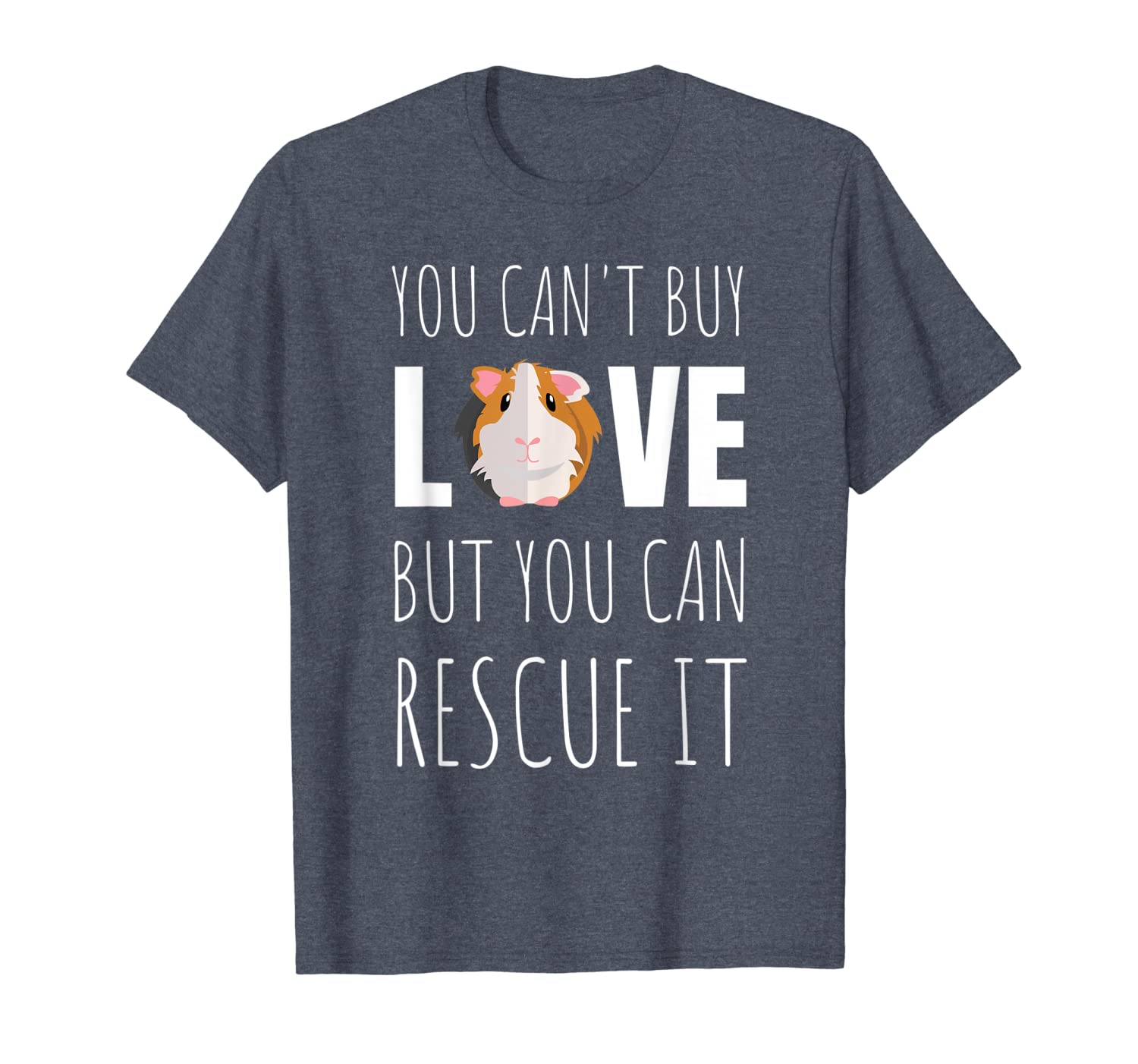 

guinea pig rescue tshirt - cavy owner t shirt, White;black