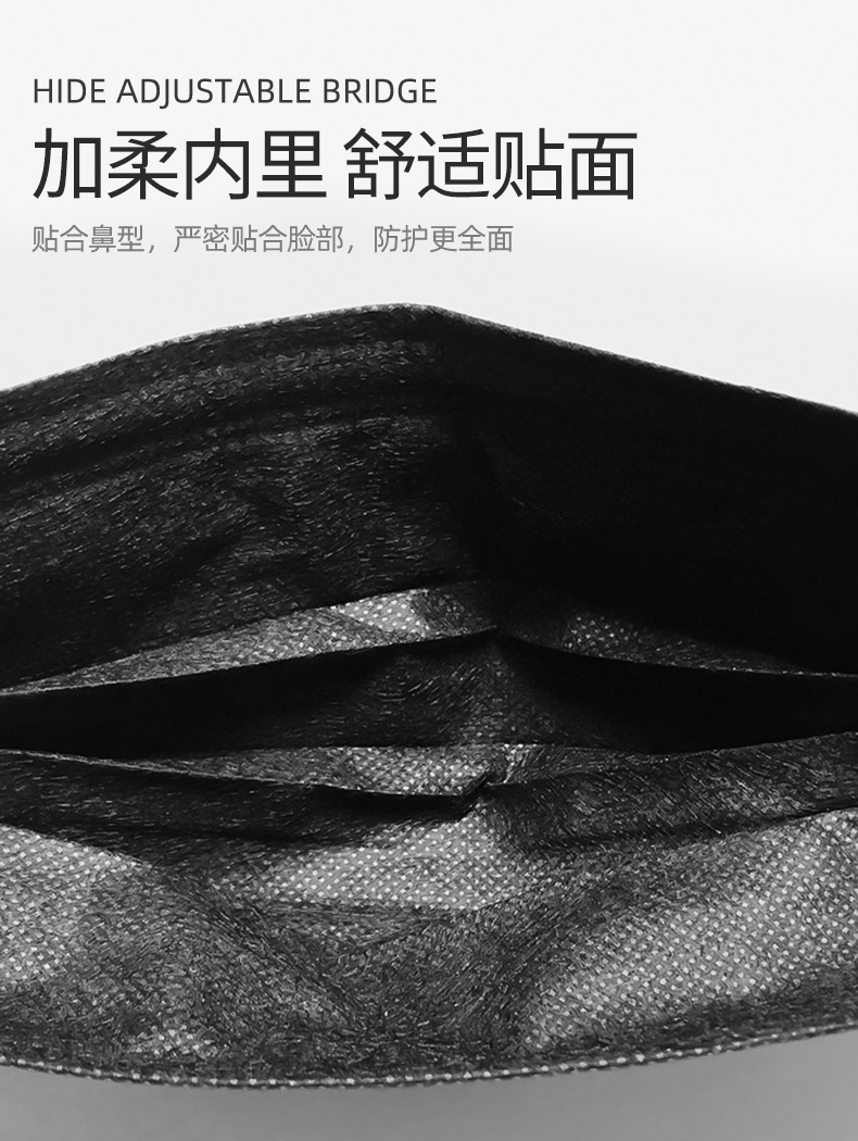 

Disposable adult masks are comfortable, clean and hygienic, with sufficient supply of goods