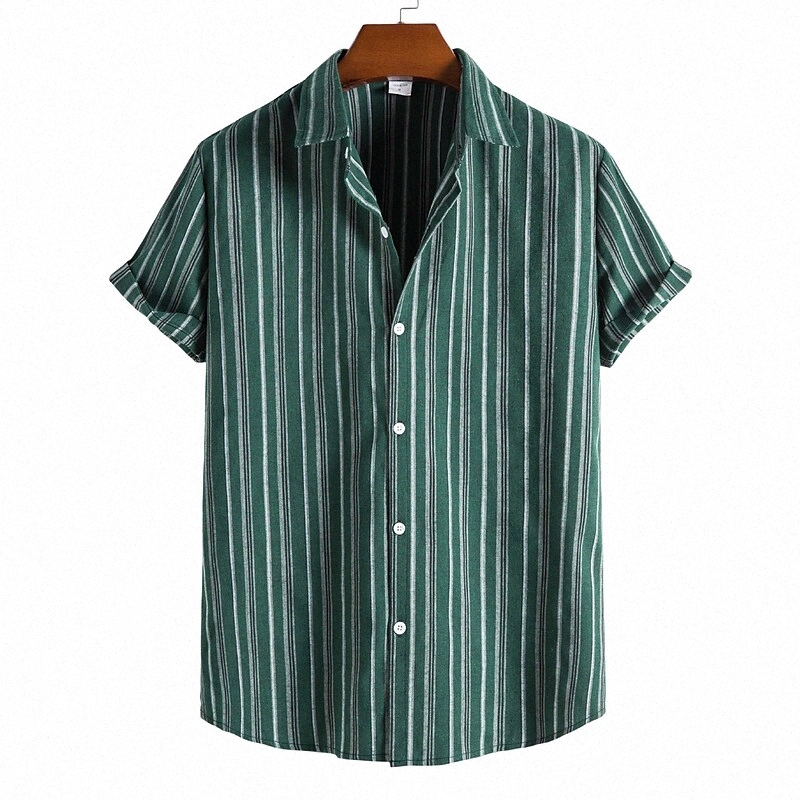 T-shirt pour hommes Autres impressions à rayures Collier classique Casual imprimé quotidien Tops à manches courtes Casual mode classique Streetwe