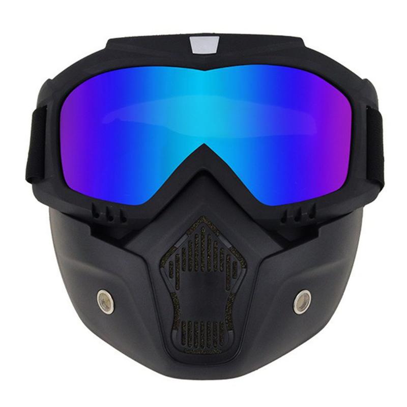 

Outdoor Eyewear Motorcycle Goggles Off-Road Helmet Windproof Glasses Mask Ski Safe Mirror Helmetty Protective Masks