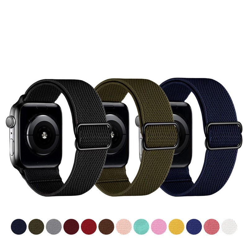 

Replacement Strap Smart Straps Cases For Apple Watch band iwatch Series 1 2 3 4 5 6 SE Soft Silicone Wristband 38 40 42 44mm Original Size