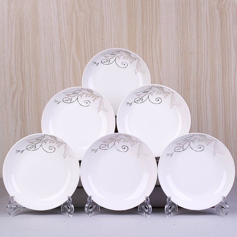 

New 6 7/8-inch plates ceramic cutlery dinner plate family pl