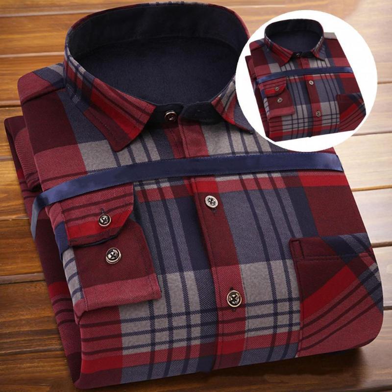 

Men's Casual Shirts Autumn Shirt Terrific Formal Winter Turn-down Collar Men, Blue