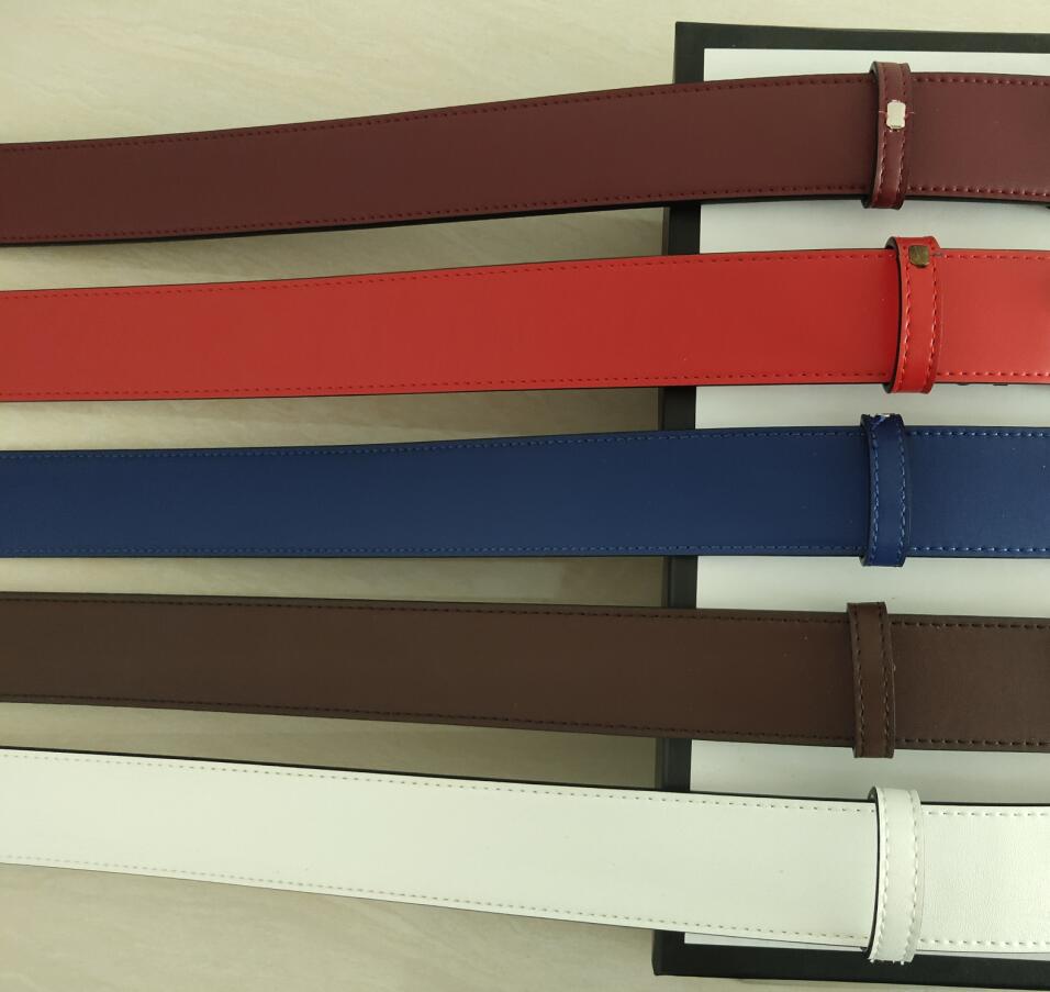 

2021 Fashion Big buckle genuine leather belt with box designer men women high quality mens belts AAA4100, No box