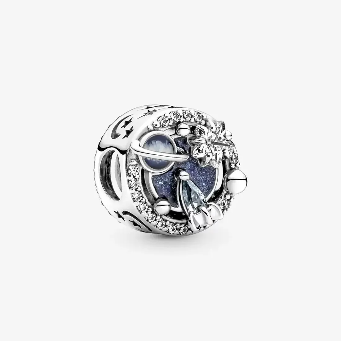 

Designer Jewelry 925 Silver Bracelet Charm Bead fit Pandora Galaxy Journey Slide Bracelets Beads European Style Charms Beaded Murano, Bronze;silver