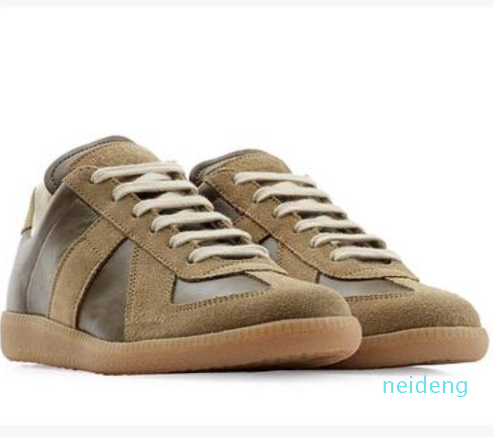 

branded shoes women and men casual shoes new leather stitching men's boot 36-46 2021, Red