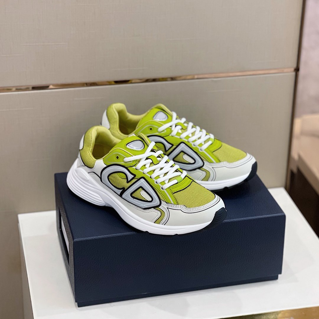 

New Season Shoes Fashion Men's Leather luxury designer Lace Up Platform Oversized Sole Sneakers White Black Casual a84