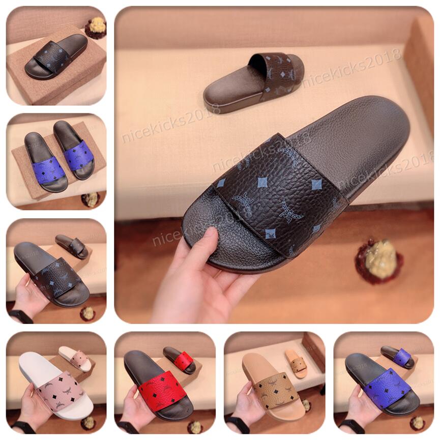 

Paris Mens Womens Summer Sandals Beach Slide Home Slippers Black White Flat Scuffs Sliders Fashion Leather Rubber Shoes Pattern Sandal All Match With Box bgrreee, Color02