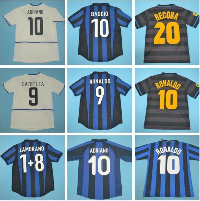 

Finals 2009 10 MILITO SNEIJDER Zanetti Retro Jersey Soccer Jersey 97 98 99 Djorkaeff Baggio Ronaldo Adriano Milan 10 11 02 03 08 09 Inter, White