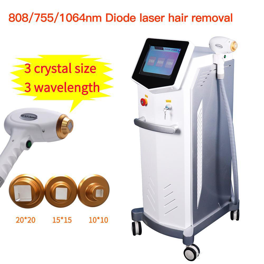

Factory direct selling vertical 808nm diode laser hair removal equipment skin whitening machine with CE