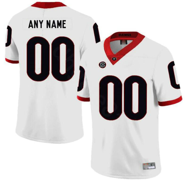 

Professional Custom Jerseys NCAA Georgia Bulldogs College Football Jersey Logo Any Number And Name All Colors Mens Football Jersey a2