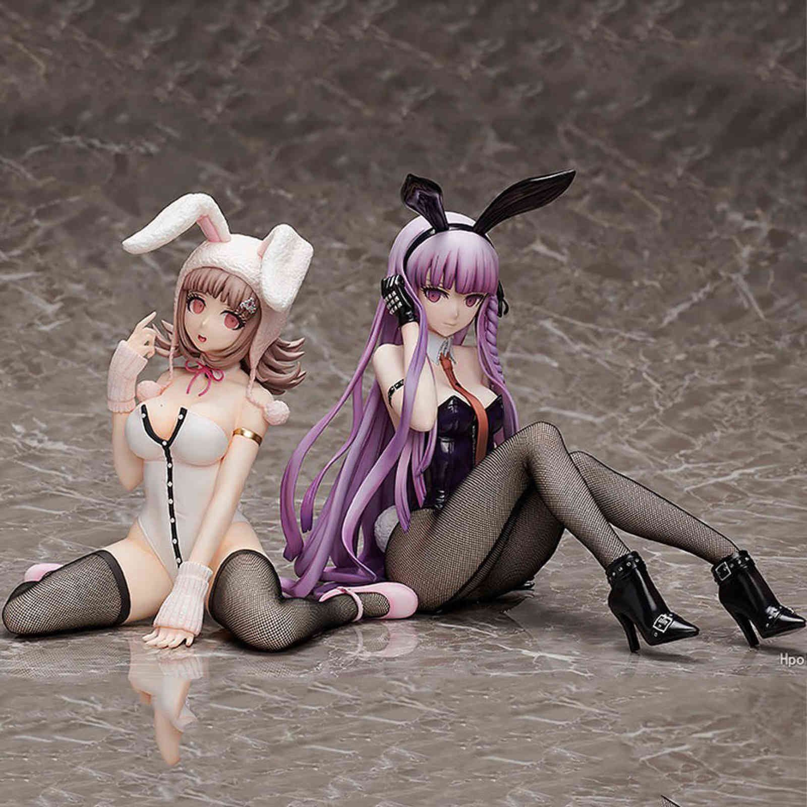 

23cm B-style DANGANRONPA Kirigiri Kyouko soft body Bunny girl FREEing PVC Action Figure Toy Anime Figure Adult Collectible Model H1105, Hard body no box